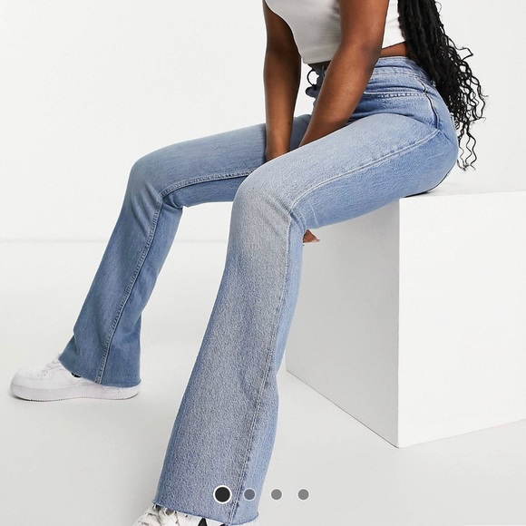 ASOS | High Rise Flare Jeans - Picture 2 of 6